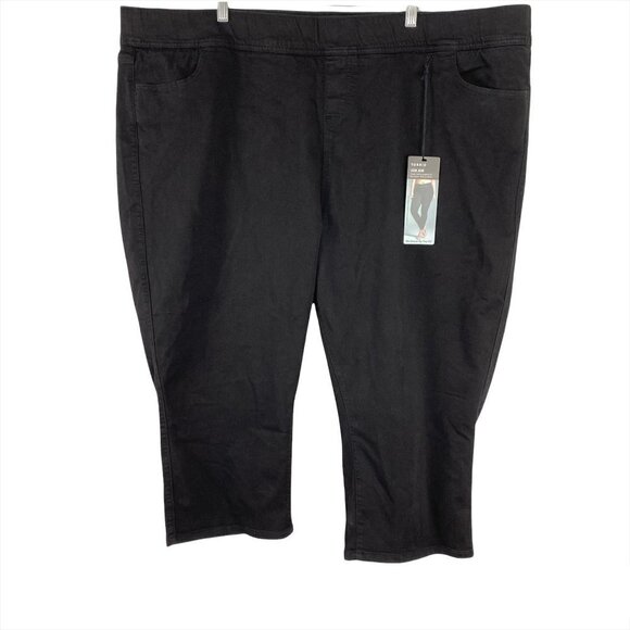 Torrid Lean Jean Crop Black Cotton Blend NWT Women's 5X   Description  Size:‎ 5X - Picture 1 of 10